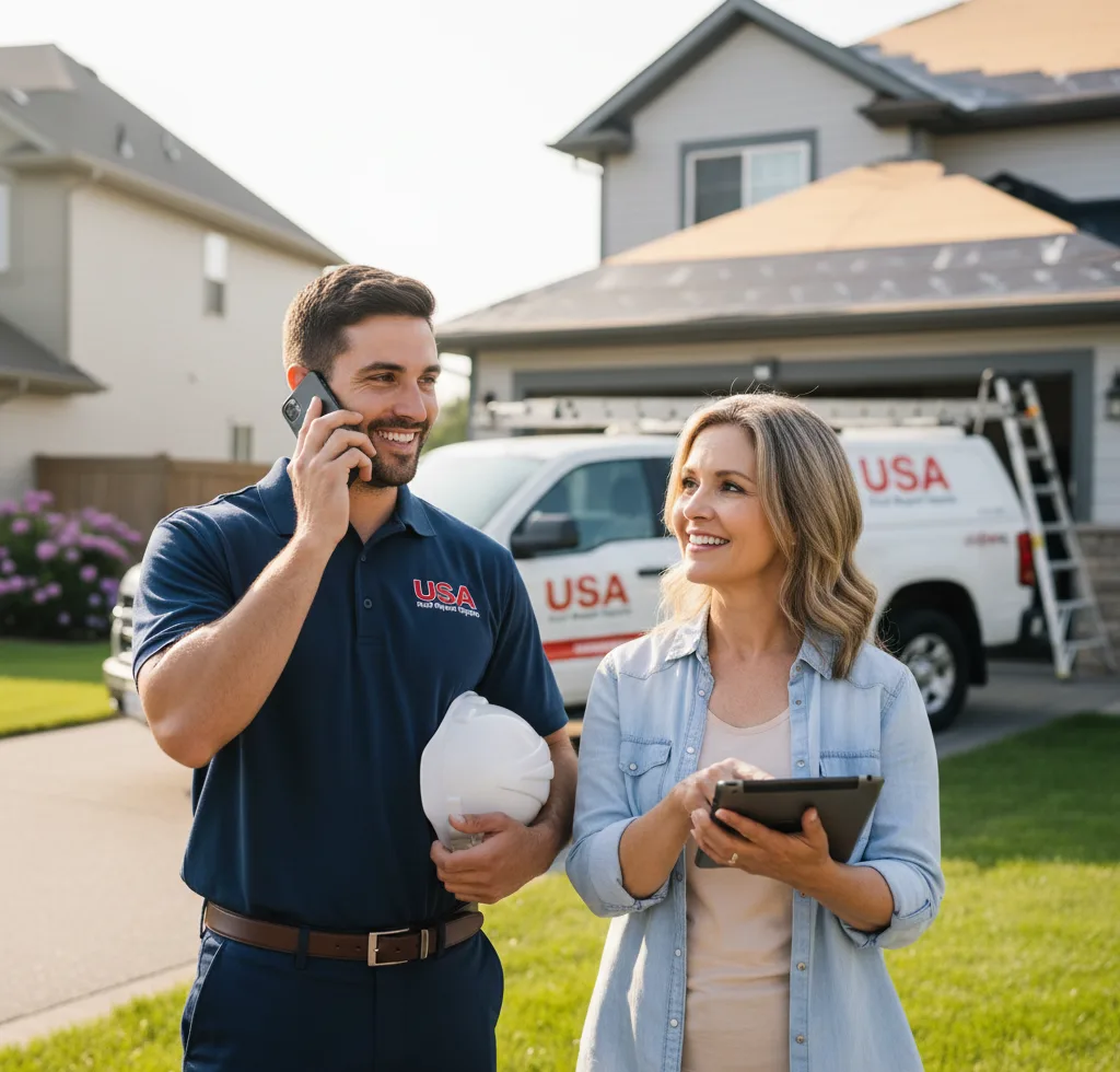 USA Roof Repair Experts customer support in Creola